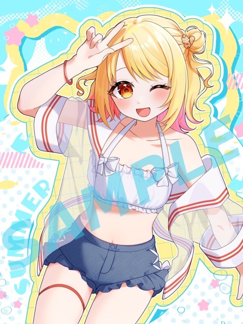 VTuber様ご依頼イラスト