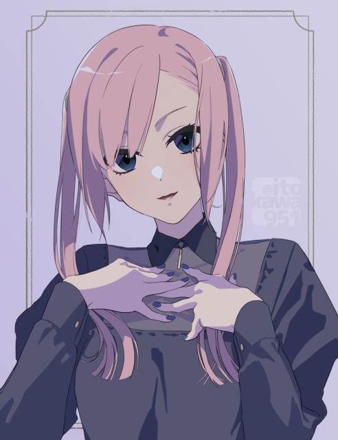 バストアップ(アニメ塗り)