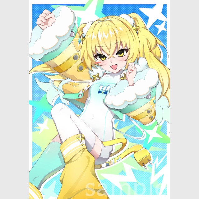 絵柄サンプル/膝下＋全身