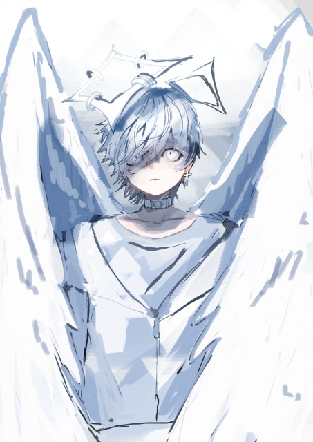 個人的にお絵描きしたイラストです