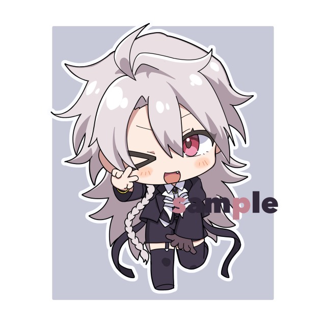 2頭身デフォルメキャライラスト