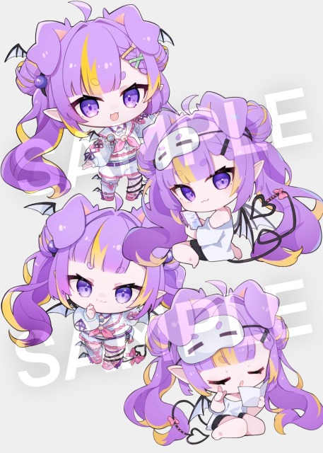 ミニキャライラストサンプル