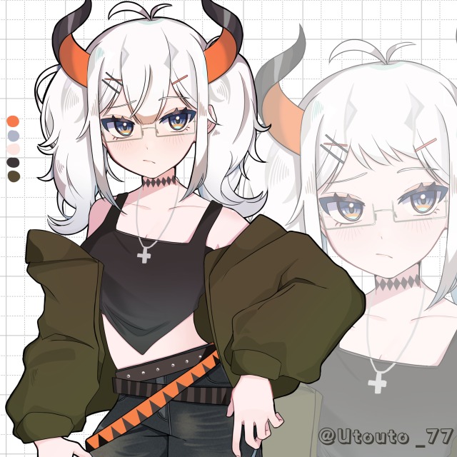 二次創作、衣装デザインサンプル