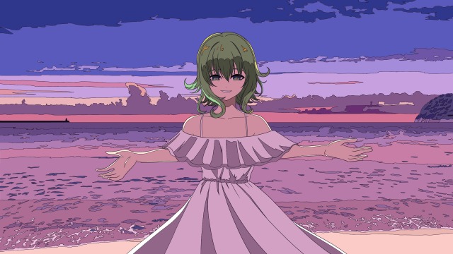 MVイラスト- 波間の恋