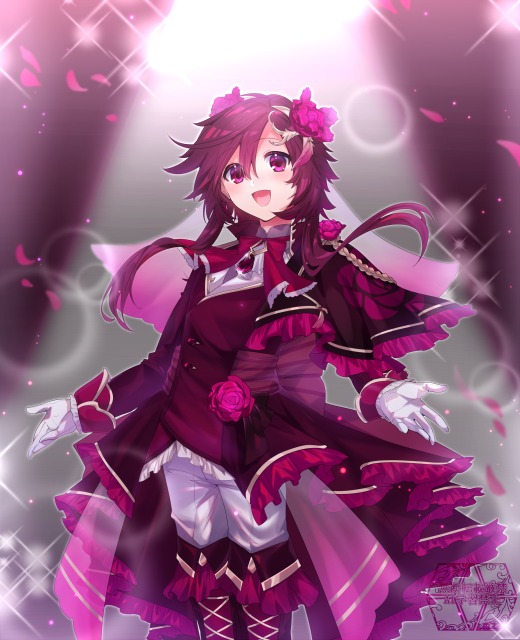 ロードライトガーネット擬人化