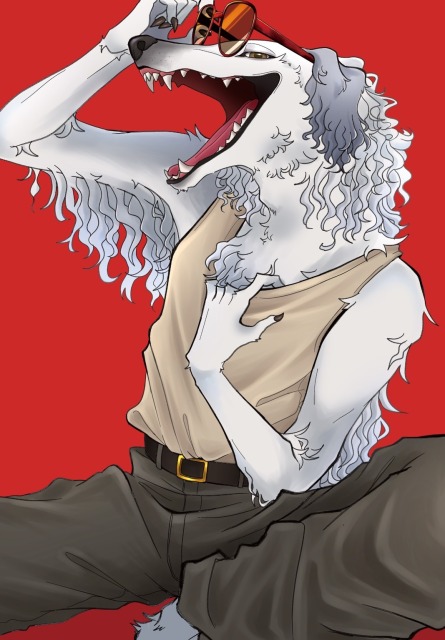 獣人全身イラスト