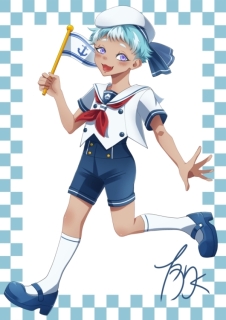 立ち絵＆キャラクターデザイン『立派な水兵さん』