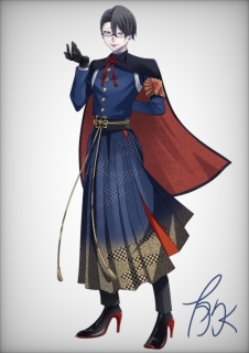 立ち絵＆キャラクターデザイン『群青の微笑』