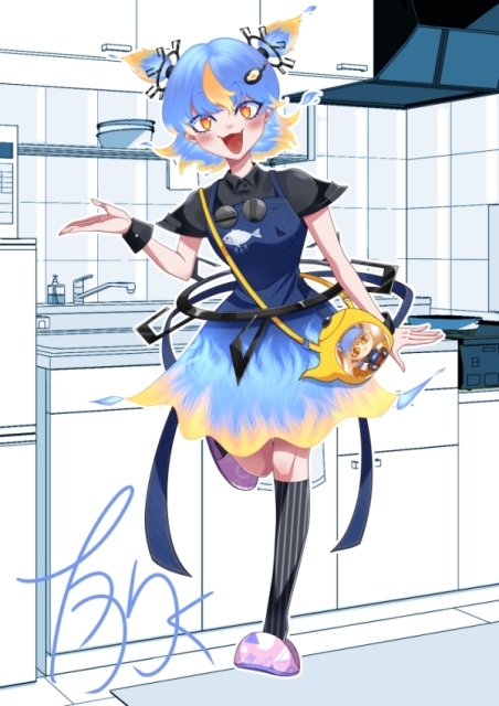 立ち絵＆キャラクターデザイン『強火担と呼ばれて』