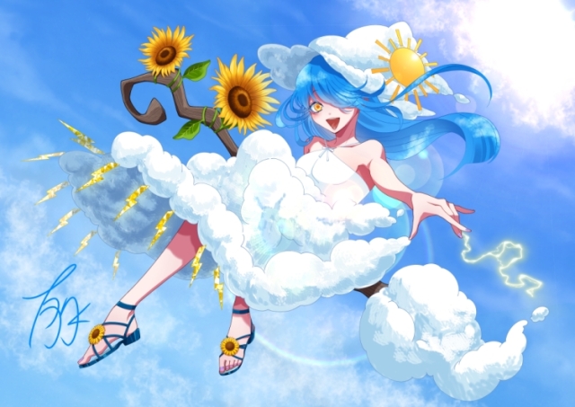 立ち絵＆キャラクターデザイン『モクモクの魔女は雷属性』