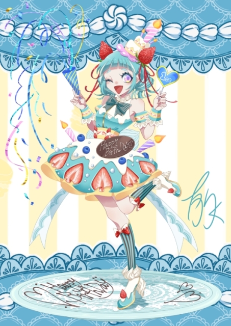 立ち絵＆キャラクターデザイン『Happy B-Day!』