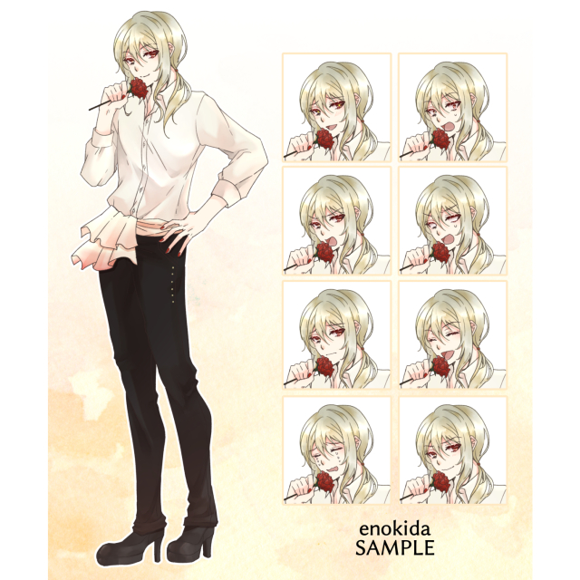 立ち絵制作サンプル