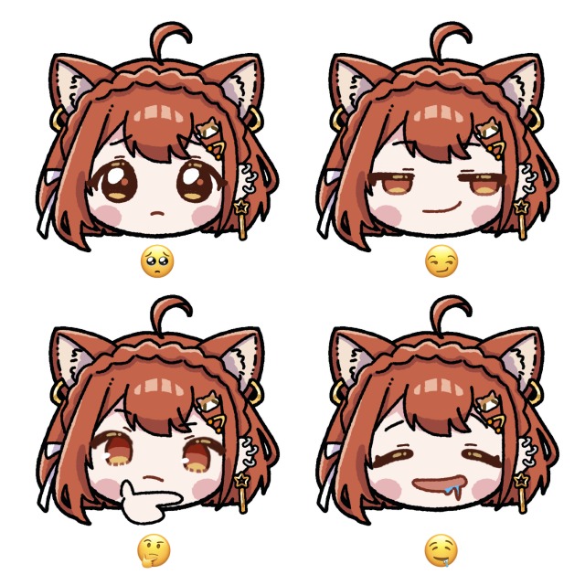 ミニキャラ・スタンプサンプル