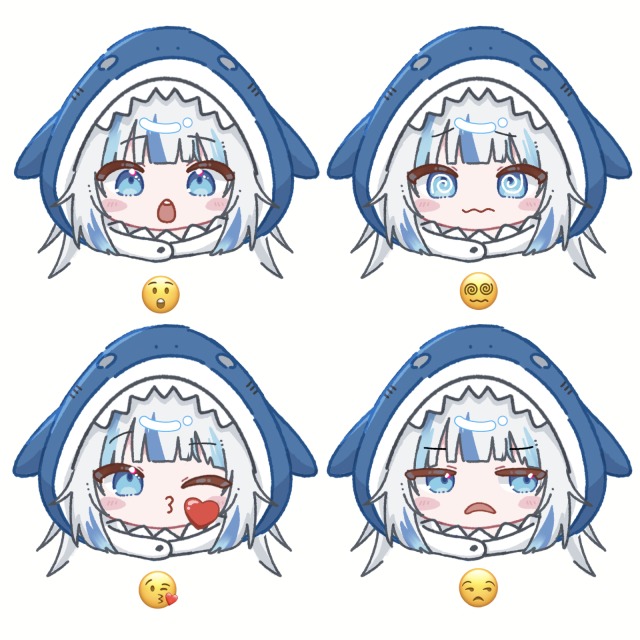 ミニキャラ・スタンプサンプル