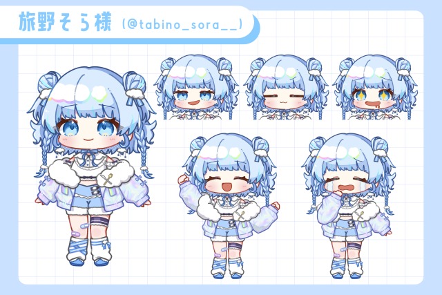 ミニキャラサンプル