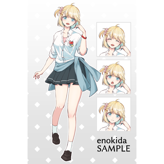 立ち絵制作サンプル