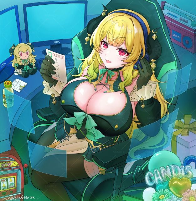 Vtuberさんファンアート