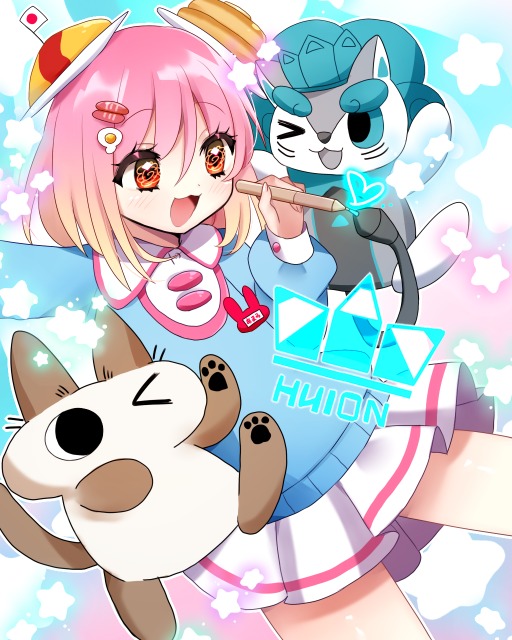 HUIONタイアップ「KIZUNA」レビュー案件イラスト