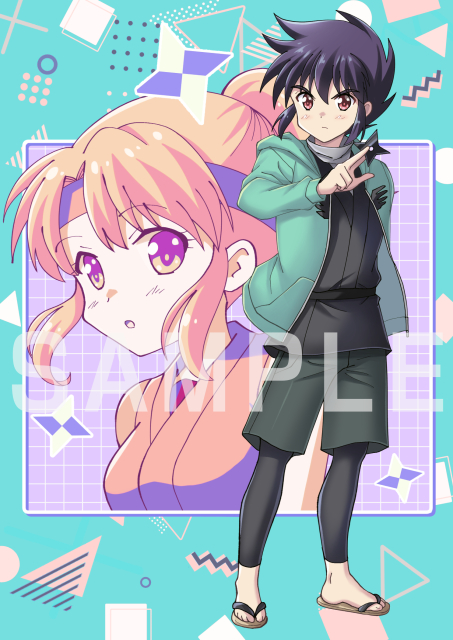 オリジナル漫画の表紙イラスト5