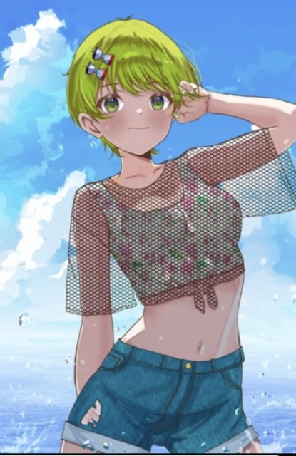 女の子の1枚絵☆見本