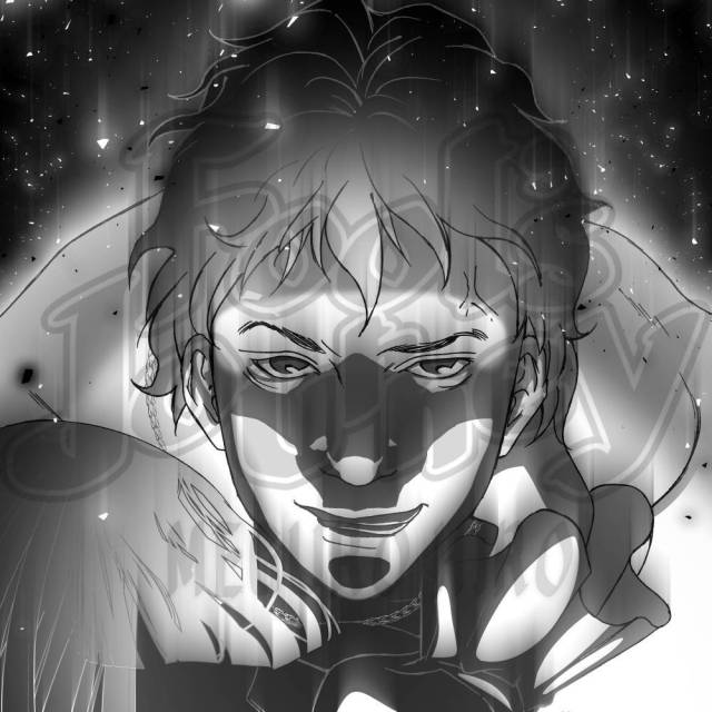 男性キャラクター｜モノクロ・グレースケール