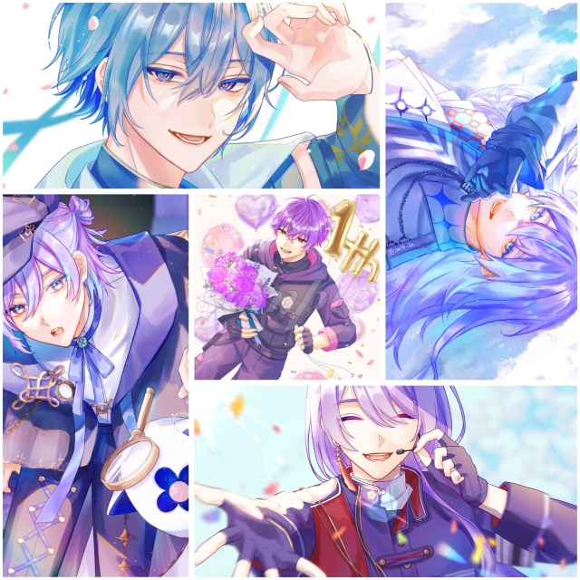 明るめイラスト
