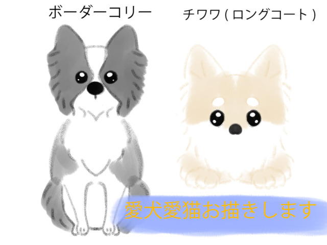 愛犬、愛猫おかきします