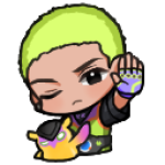 Discord絵文字用デフォルメ胸上（二次創作）