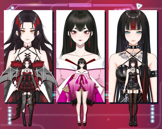 クールな女性モデル