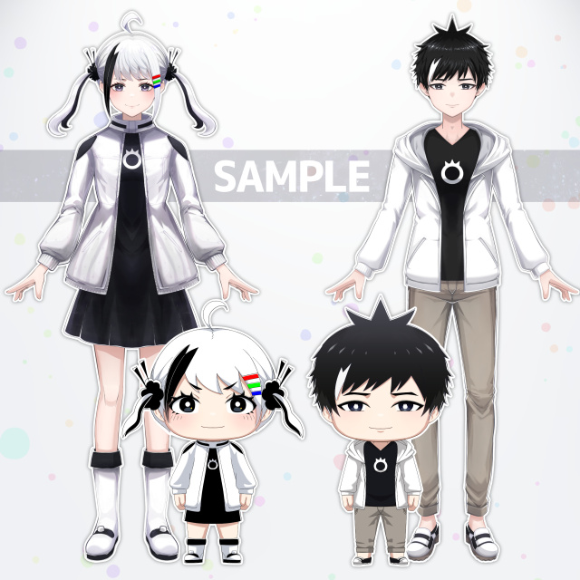 Vアバター制作サンプル