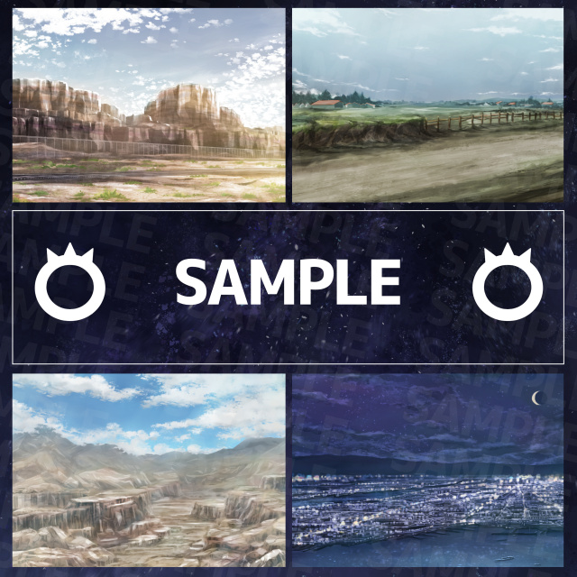 背景制作サンプル