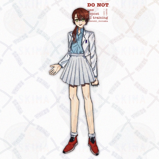 立ち絵サンプル【女子高校生】