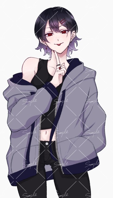 腿上キャラクターデザイン