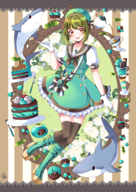 チョコミントに囲まれて