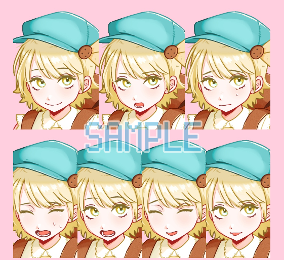 販売中oc表情差分