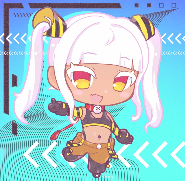 デフォルメキャラクター作例