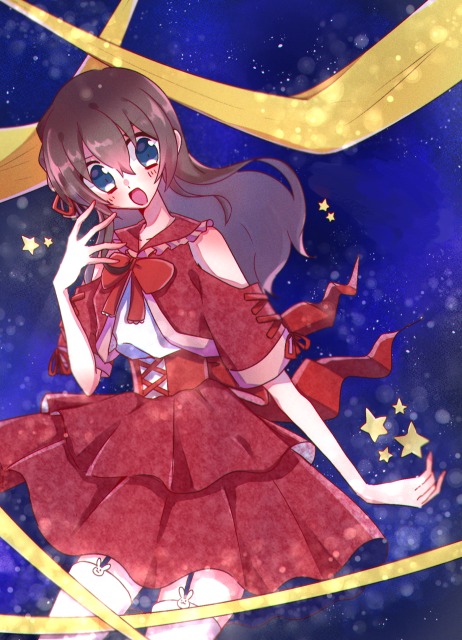 カラーイラスト、立ち絵(女の子)