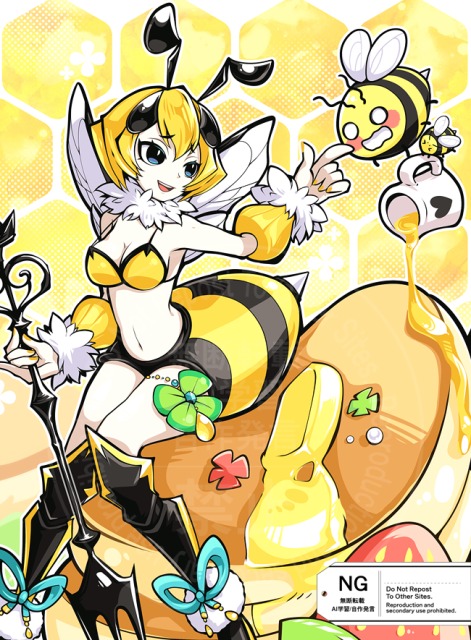 オリジナルキャラクター　BeeGirl