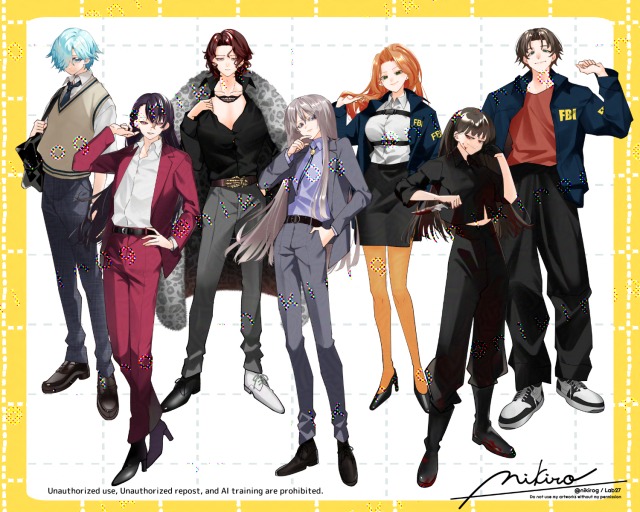 ご依頼立ち絵サンプル