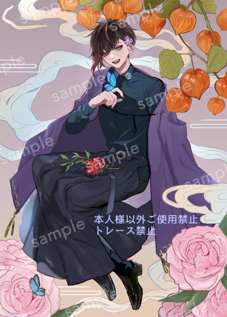 オリジナルキャラクターのイラスト【依頼品】