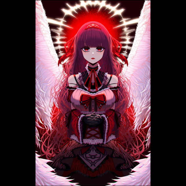 一枚絵イラスト　作例