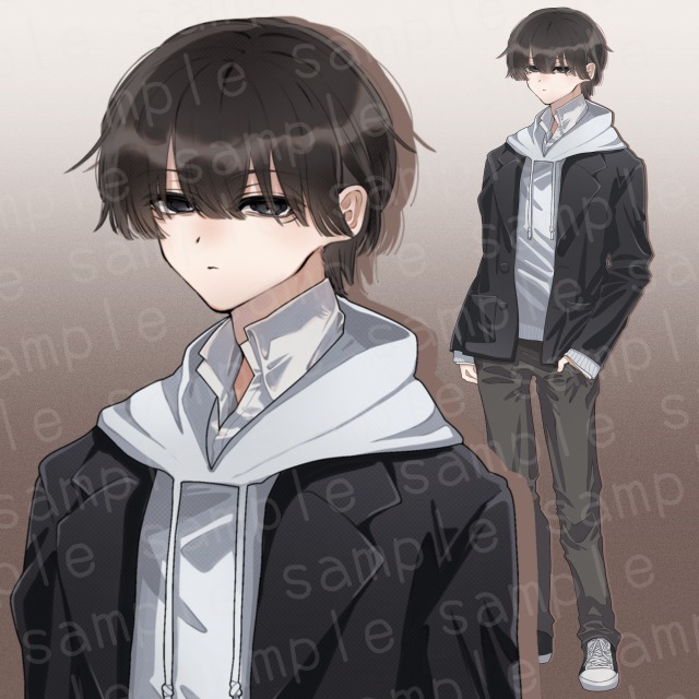 立ち絵制作サンプル