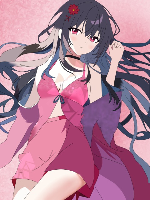 一枚絵 背景付き