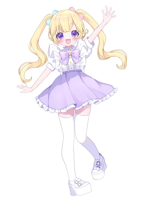 【等身イラスト】全身（立ち絵）サンプル