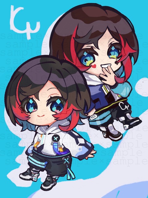 SDキャラデザイン・制作サンプル