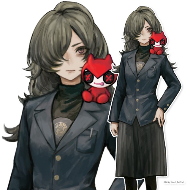 オカルト少女&ぬいぐるみ