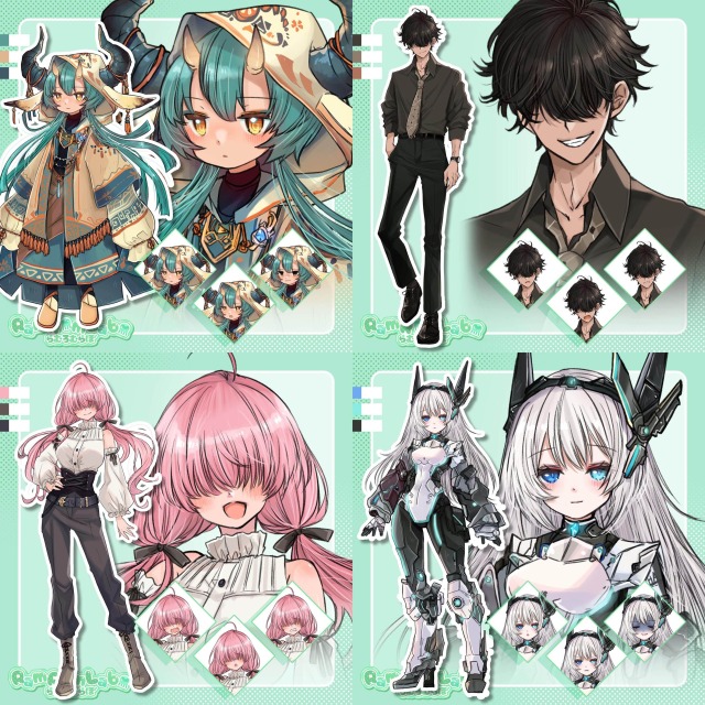 立ち絵　サンプル