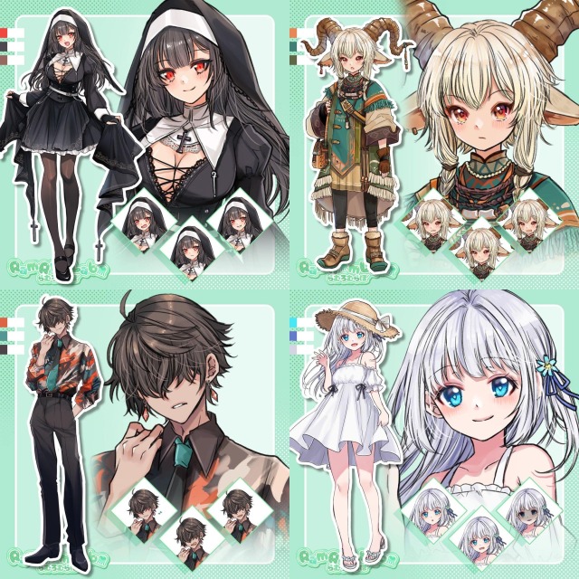 立ち絵　サンプル