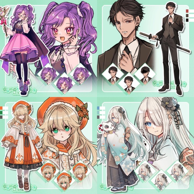 立ち絵　サンプル