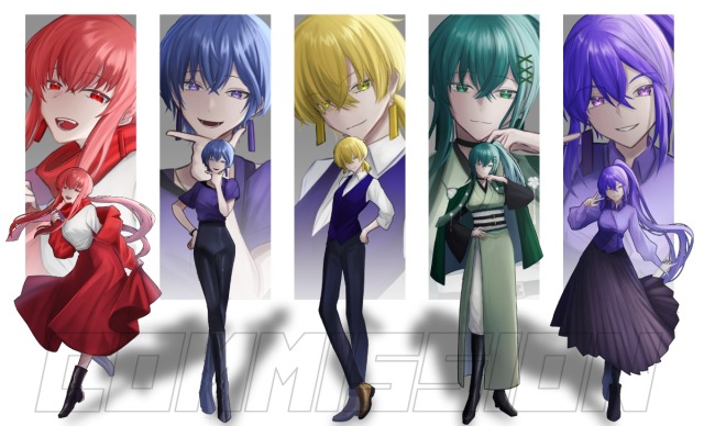 TRPG用立ち絵ご依頼　サンプル